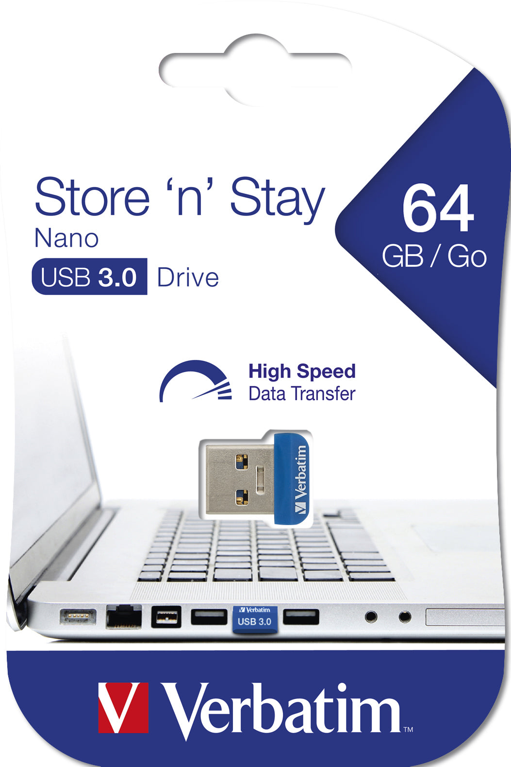 Verbatim Blue 64GB HDD (98711)