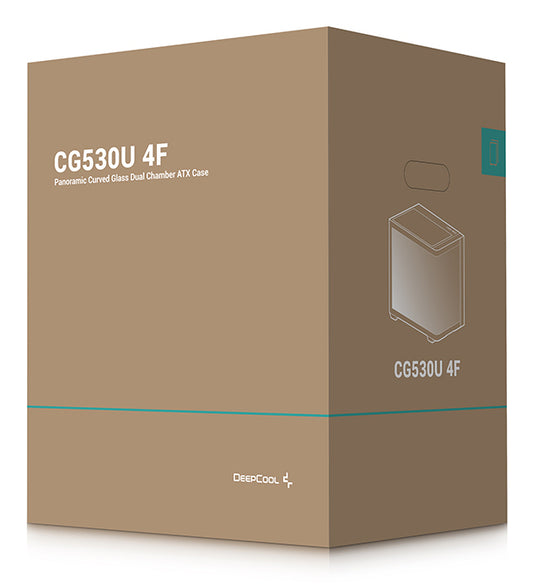 DeepCool CG530U 4F Tower Black PC Case