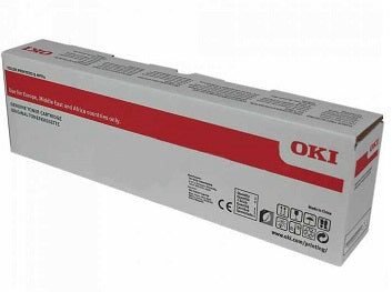 OKI 46861307 Cyan Toner Cartridge (10K pages, OKI C 834)