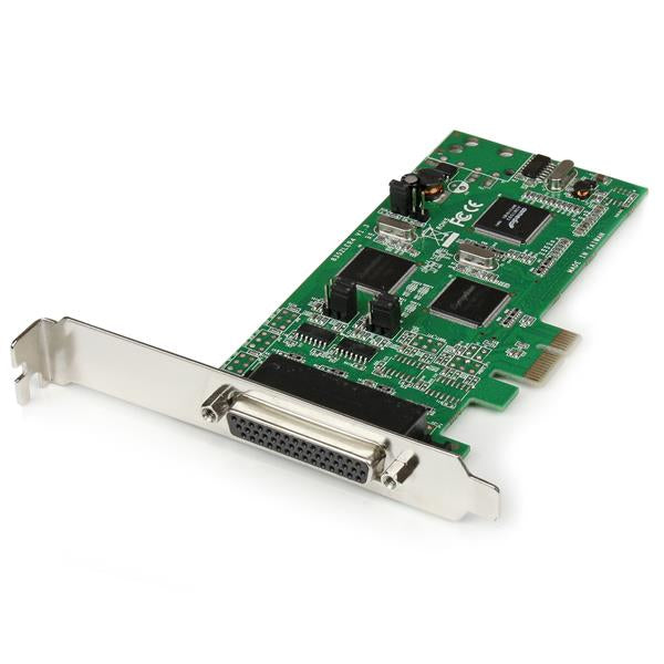 StarTech.com 4 Port PCI Express PCIe Serial Combo Card - 2 x RS232 2 x RS422 / RS485 Hub