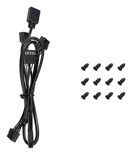 DeepCool FL12R-3 IN 1 Computer case Fan 12 cm Black 3 pc(s) Cooling
