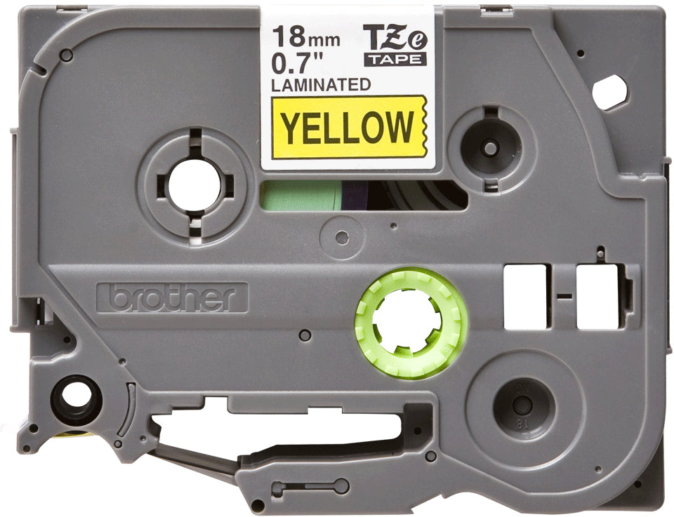 Brother TZE-641 DirectLabel black on yellow Laminat 18mm x 8m for Brother P-Touch TZ Labels