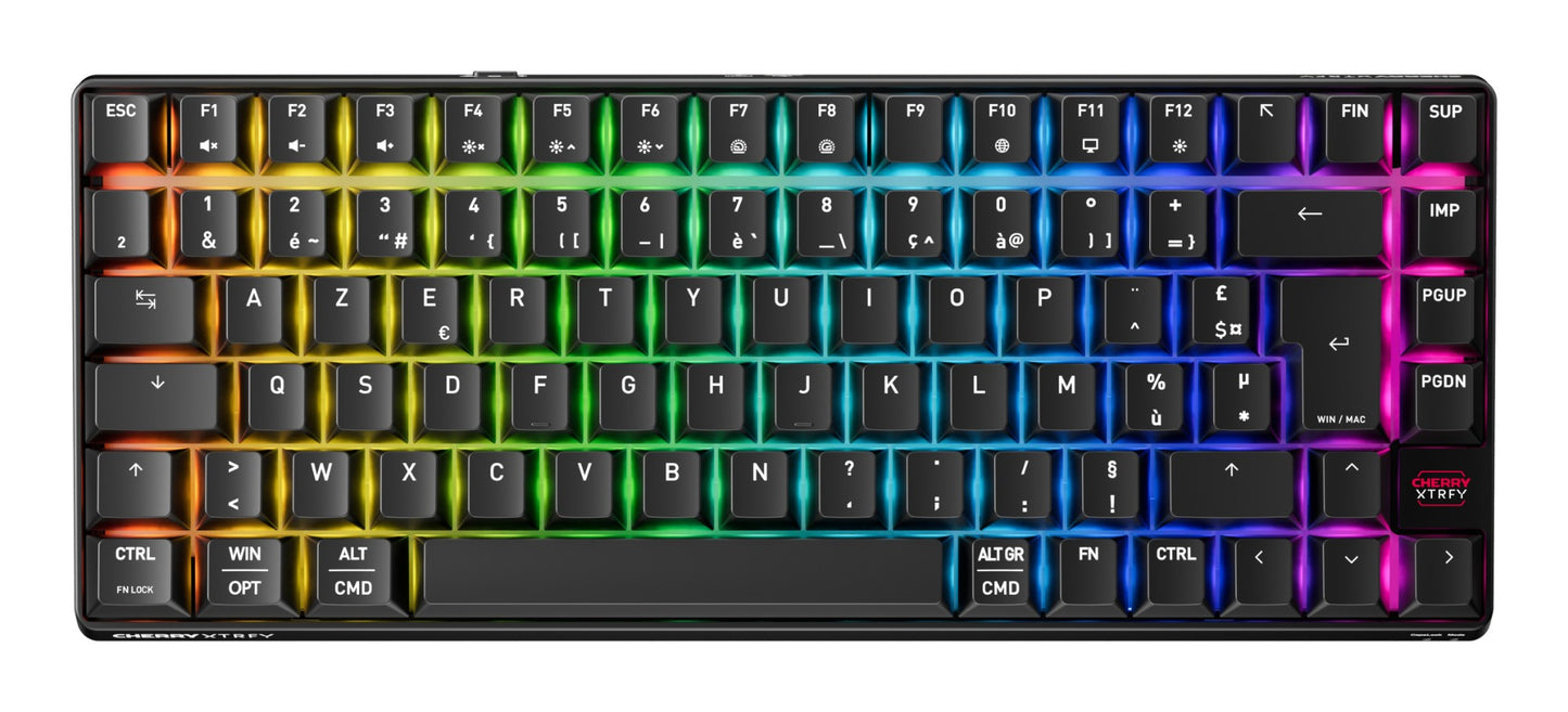CHERRY XTRFY K33 AZERTY Wireless Keyboard (Black)
