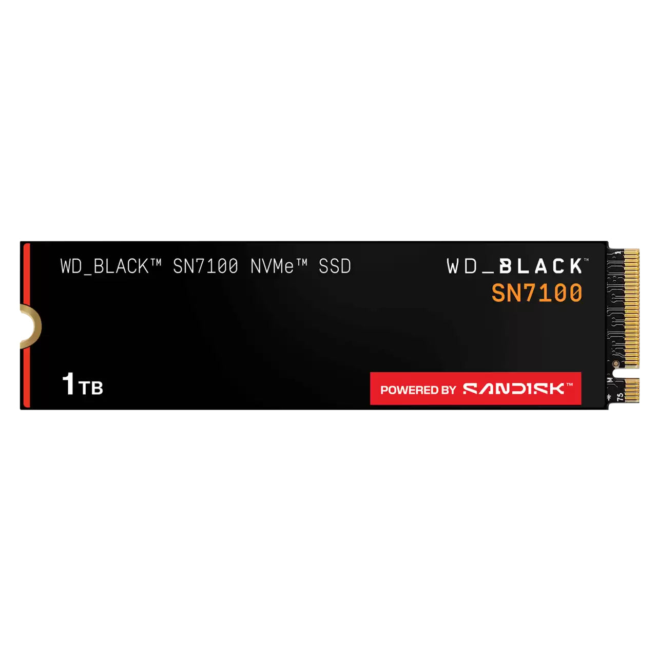 Western Digital Black 1TB M.2 NVMe PCIe Gen4 SSD (WDS100T4X0E)