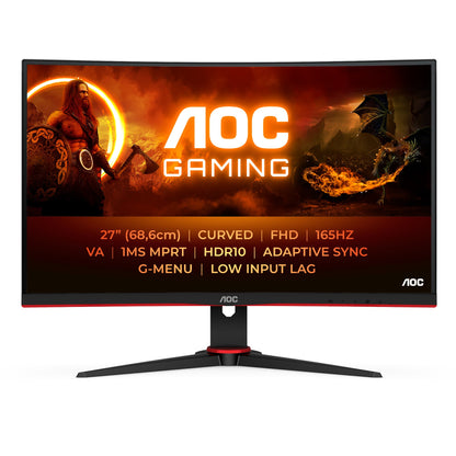 AOC G2 C27G2E/BK 27" Full HD VA 165Hz Curved Monitor