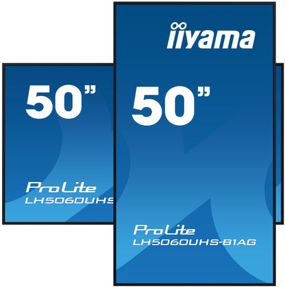 iiyama LH5060UHS-B1AG Signage Display Digital A-board 49.5" 4K UHD IPS Monitor