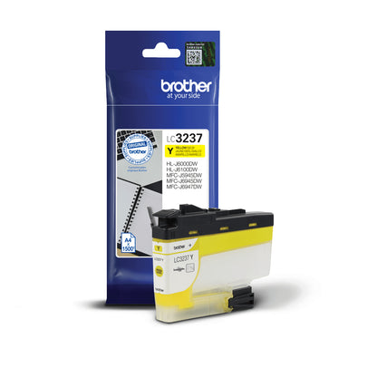 Brother LC-3237Y Yellow Ink Cartridge (1.5K pages, Brother MFC-J 5945)