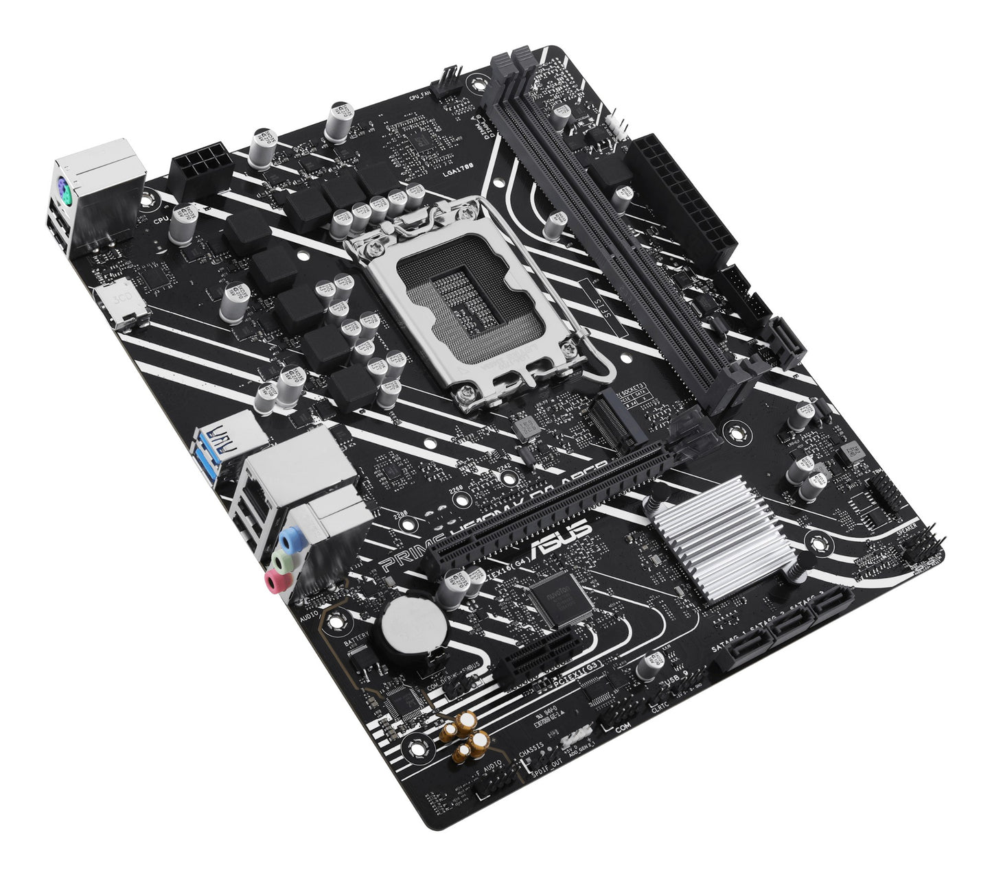 ASUS PRIME H610M-K D4 ARGB Intel H610 LGA 1700 micro ATX Motherboard