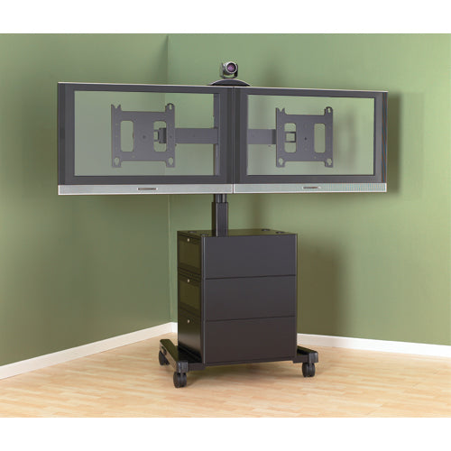 Chief Large Flat Panel Mobile AV Cart - PFCUB Mount