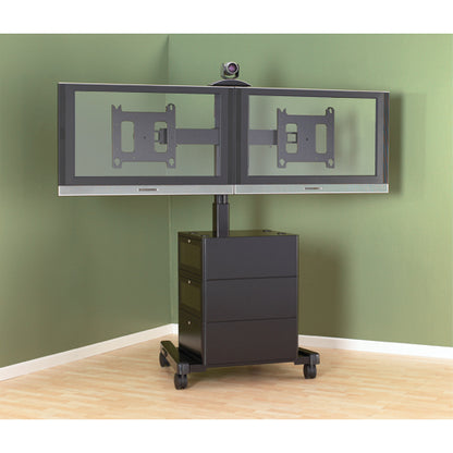 Chief Large Flat Panel Mobile AV Cart - PFCUB Mount