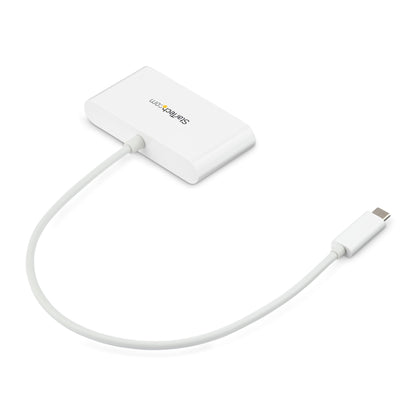 StarTech.com 3-Port USB-C Hub with Gigabit Ethernet - USB-C to 3x USB-A - USB 3.0 Network Adapter