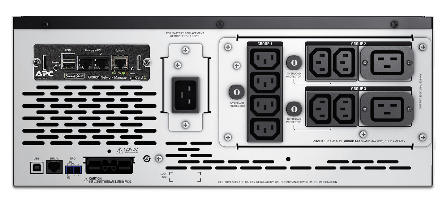 APC Smart-UPS 3kVA Line-Interactive UPS (000HVNC)