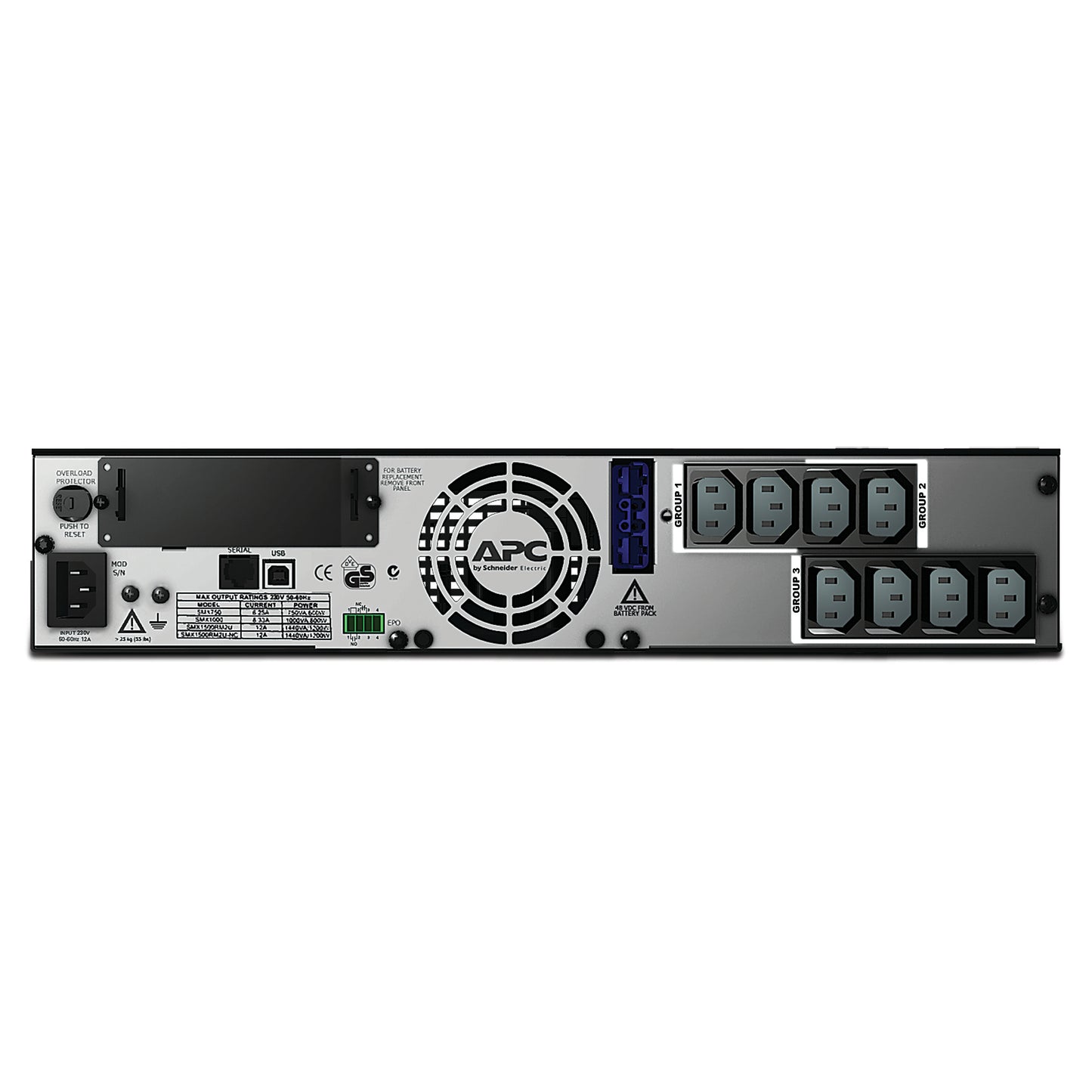 APC Smart-UPS 1500VA Line-Interactive Rackmount UPS (00RMI2U)