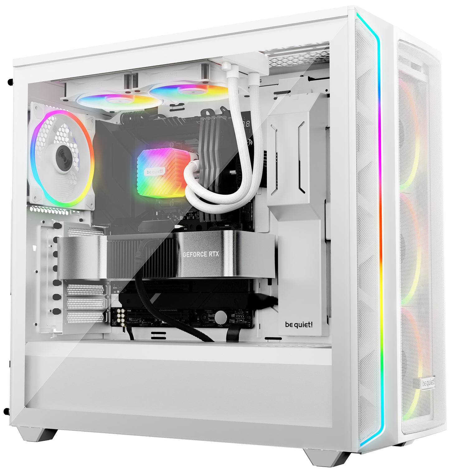 be quiet! LIGHT LOOP 240mm White Processor All-in-one liquid cooler 12 cm 1 pc(s) Cooling