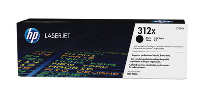 HP CF380X/312X Black Toner Cartridge (4.4K pages, HP CLJ Pro M 476)