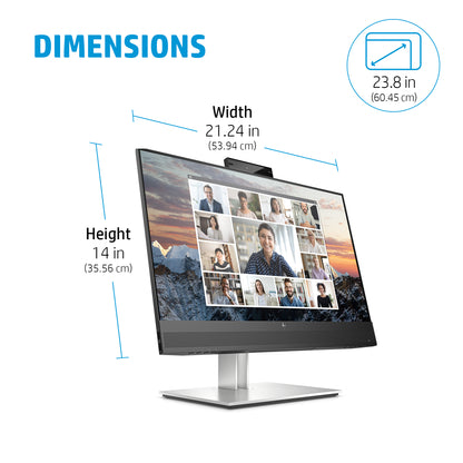 HP E24m G4 23.8" Full HD IPS Monitor