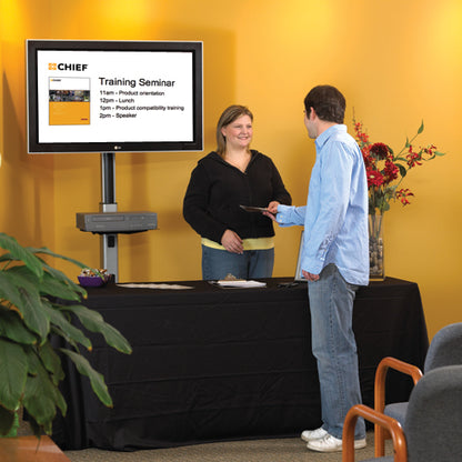 Chief Medium Flat Panel Mobile AV Cart - MFCUB - LIMITED AVAILABILITY Mount