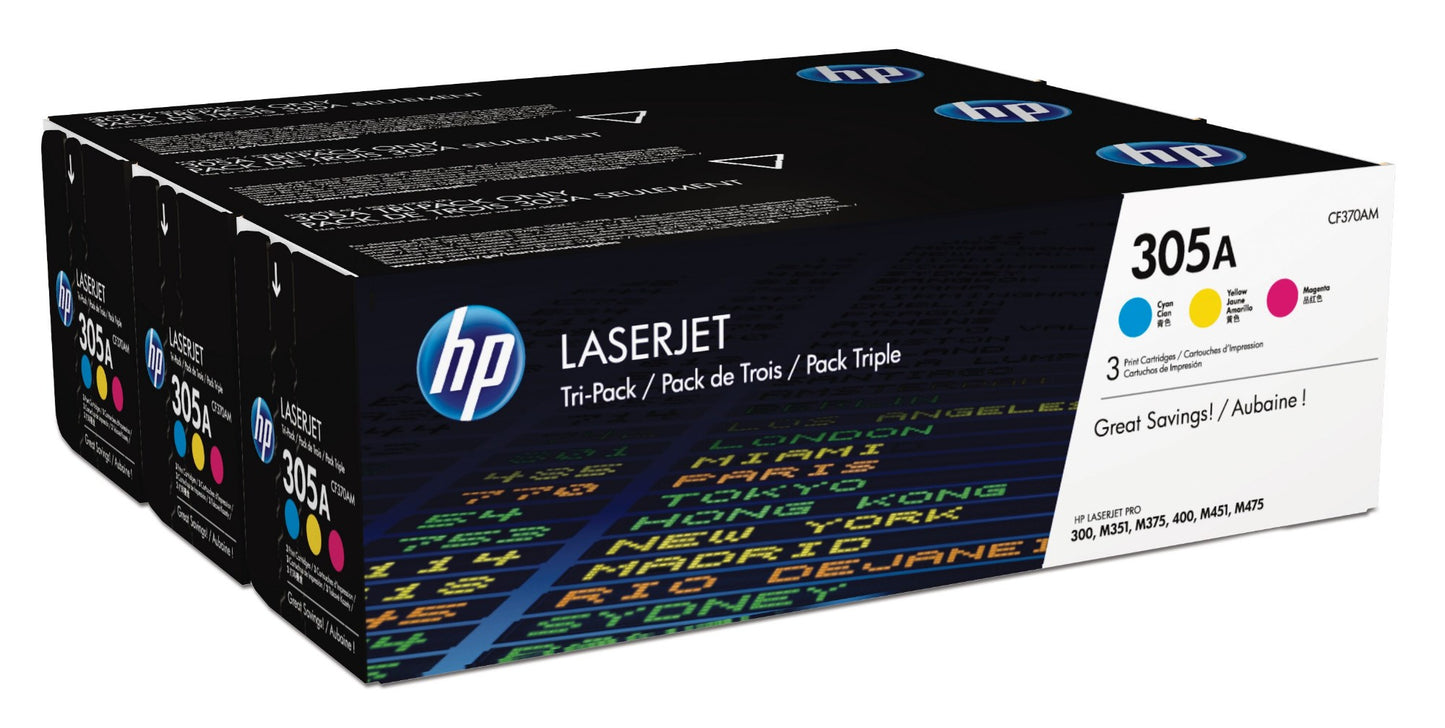 HP CF370AM/305A Toner Cartridge (2.6K pages, HP LaserJet M 375)