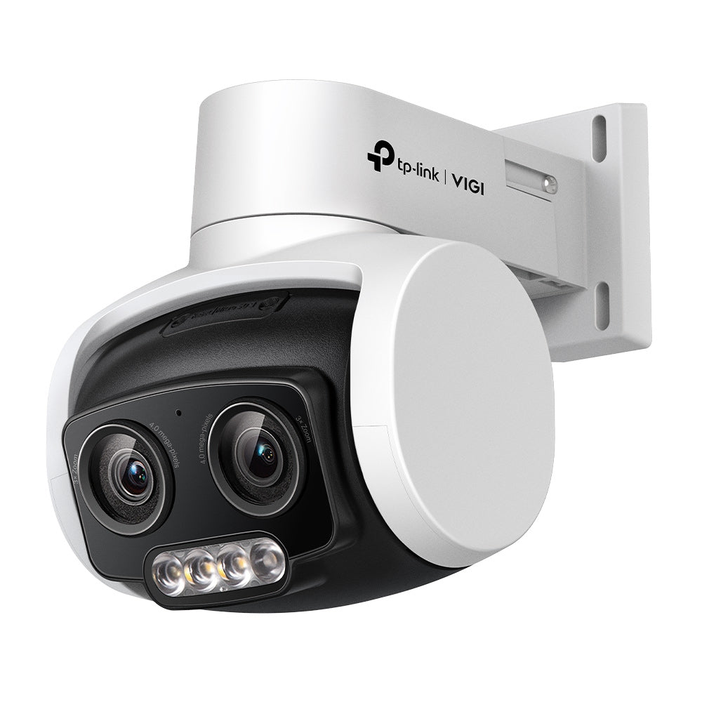 TP-LINK VIGI 4MP Outdoor Full-Color Dual-Lens Varifocal Pan Tilt Network Camera