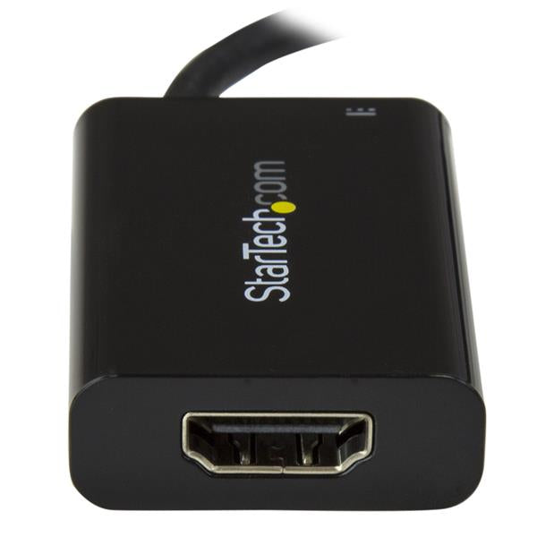 StarTech.com USB C to HDMI 2.0 Adapter with Power Delivery - 4K 60Hz USB Type-C to Hub