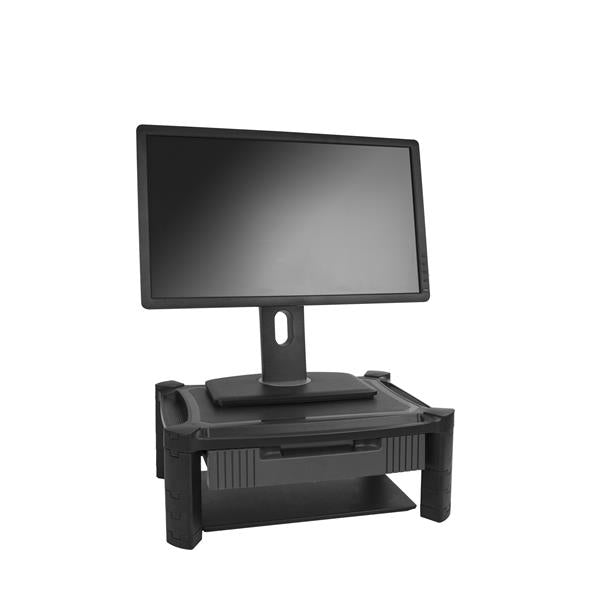 StarTech.com Monitor Riser - Drawer - Height Adjustable - For up to 32" (22lb/10kg) Mount
