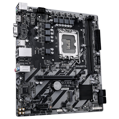 Gigabyte H810M H Motherboard - Intel Core Ultra (Series 2) CPUs, 4+1+2 Phases VRM