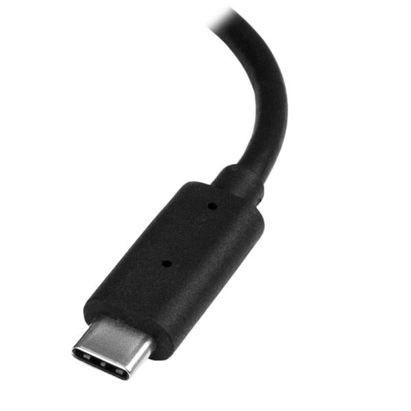 StarTech.com USB-C to VGA Adapter - with Presentation Mode Switch - 1920x1200 Hub