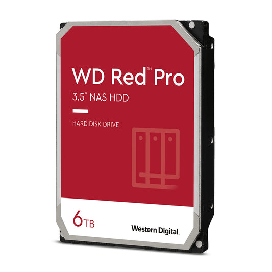 Western Digital Red Pro 6TB 3.5" SATA 7200 RPM NAS HDD