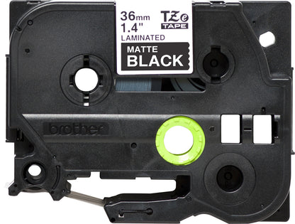 Brother TZE-M365 DirectLabel white on black matt 36mm x 8m for Brother P-Touch TZ Labels