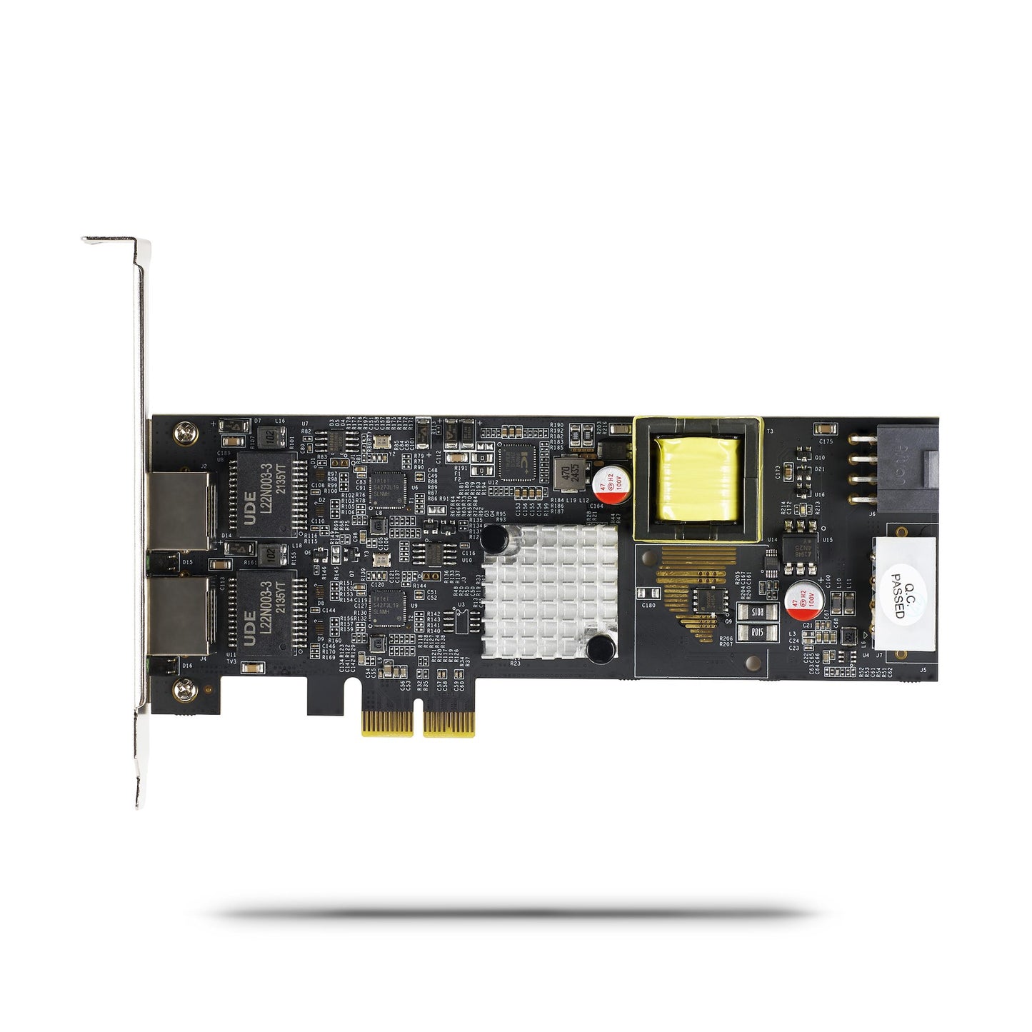 StarTech.com 2-Port 2.5Gbps NBASE-T PoE Network Card, Dual Intel I225-V, 802.3af/at Network Adapter