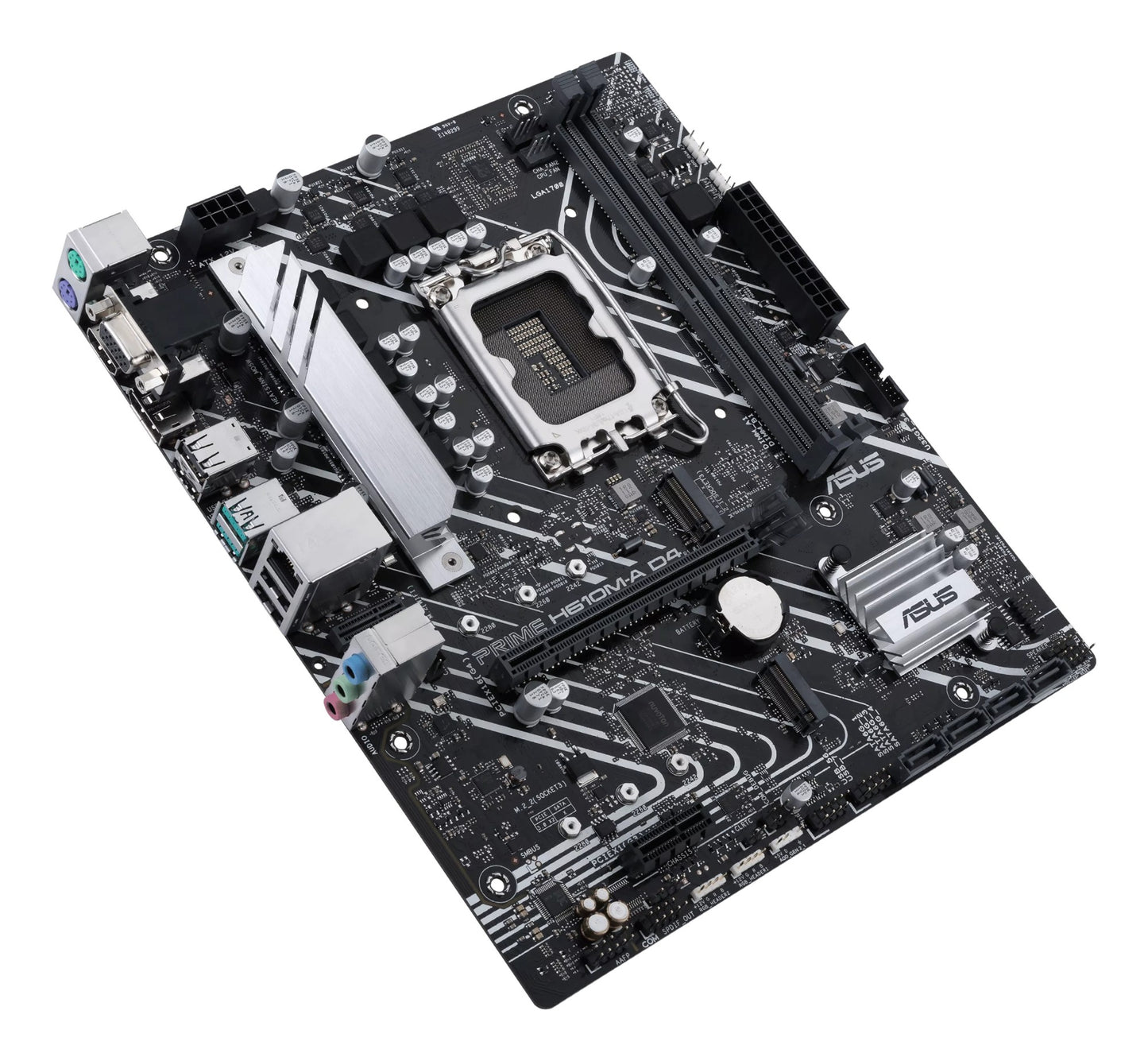 ASUS PRIME H610M-A D4-CSM Intel H610 LGA 1700 micro ATX Motherboard