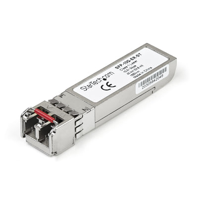 StarTech.com Cisco SFP-10G-ER Compatible SFP+ Module - 10GBASE-ER - 10GbE Single Mode Fiber SMF Optic Transceiver - 10GE Gigabit Ethernet SFP+ - LC 40km - 1550nm - DDM Cisco Firepower, ASR9000, ASR1000 Networking
