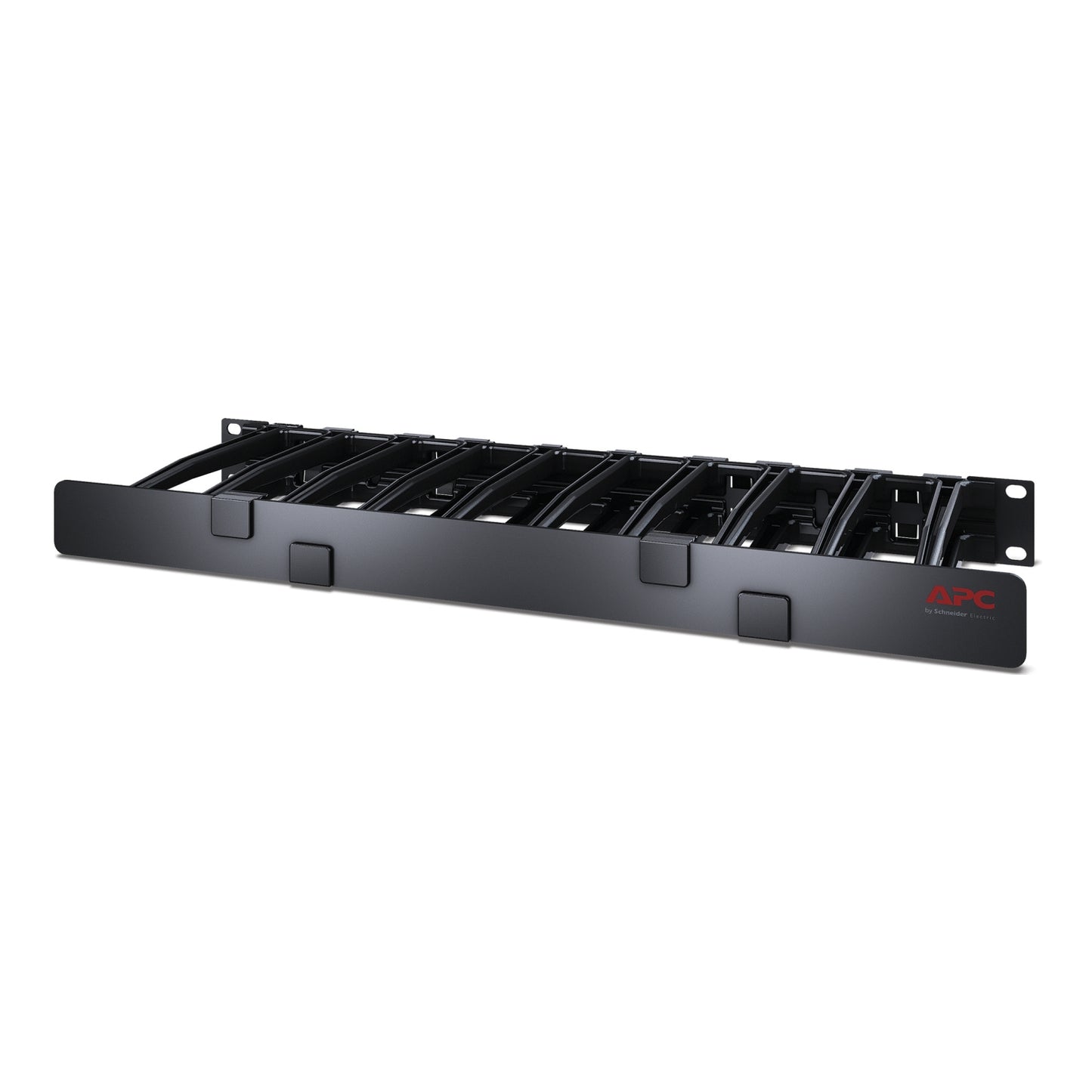 APC NetShelter Cable Management, Horizontal Cable Manager, 1U, Single Side with Rack (AR8612)