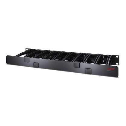 APC NetShelter Cable Management, Horizontal Cable Manager, 1U, Single Side with Rack (AR8612)