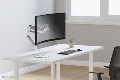 Neomounts DS70PLUS-450WH1 Monitor arm 17-49" - gas spring - Topfix - 180°-stop
