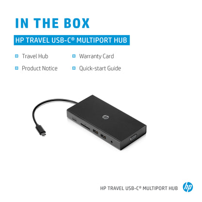 HP Travel Multi Hub USB-C Docking Station