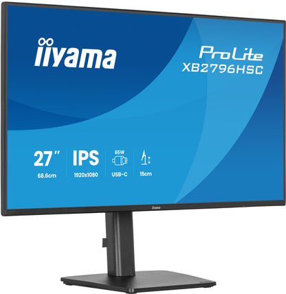 iiyama ProLite XB2796HSC-B1 27" Full HD IPS 144Hz Monitor