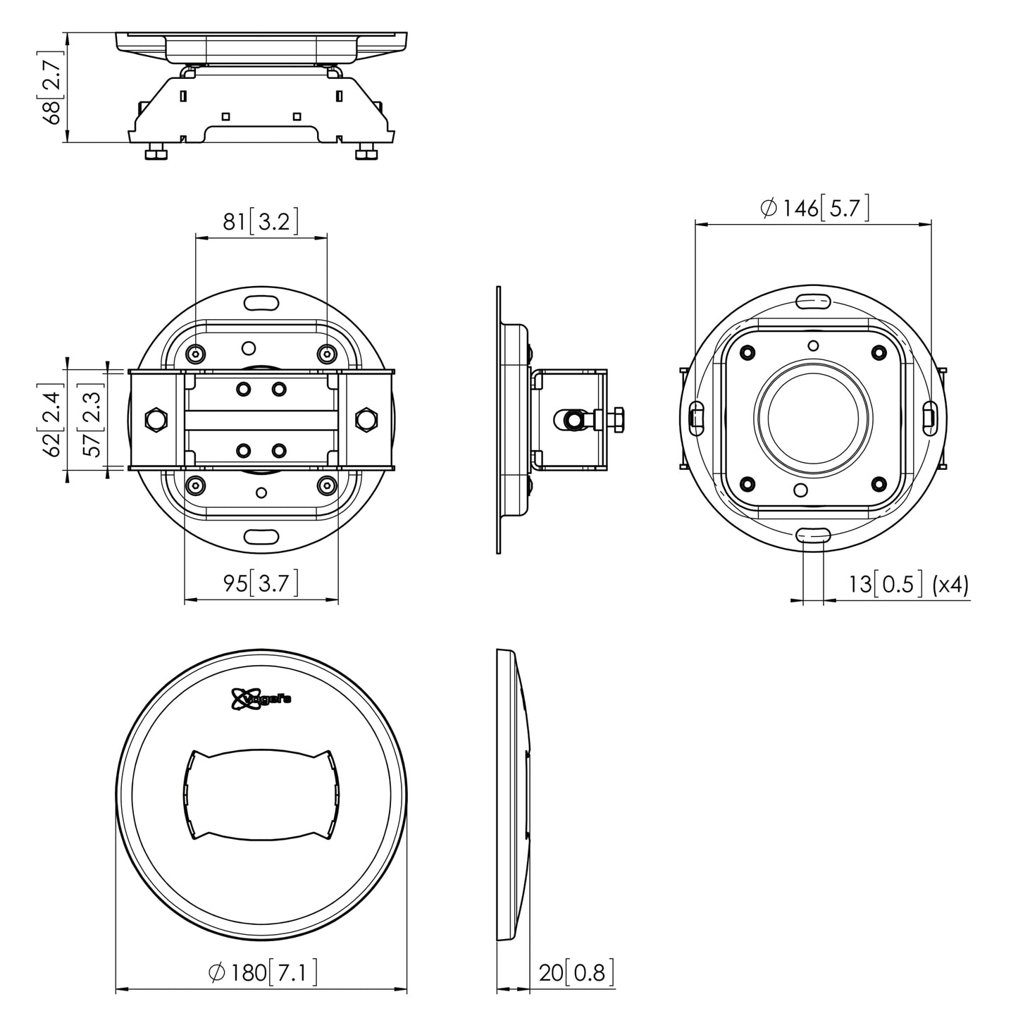 Vogel's PUC 1065 Mount