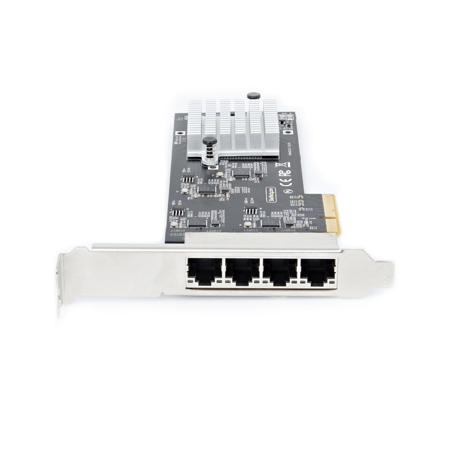 StarTech.com 4-Port 2.5Gbps NBASE-T PCIe Network Card, Intel I225-V, Quad-Port Network Adapter