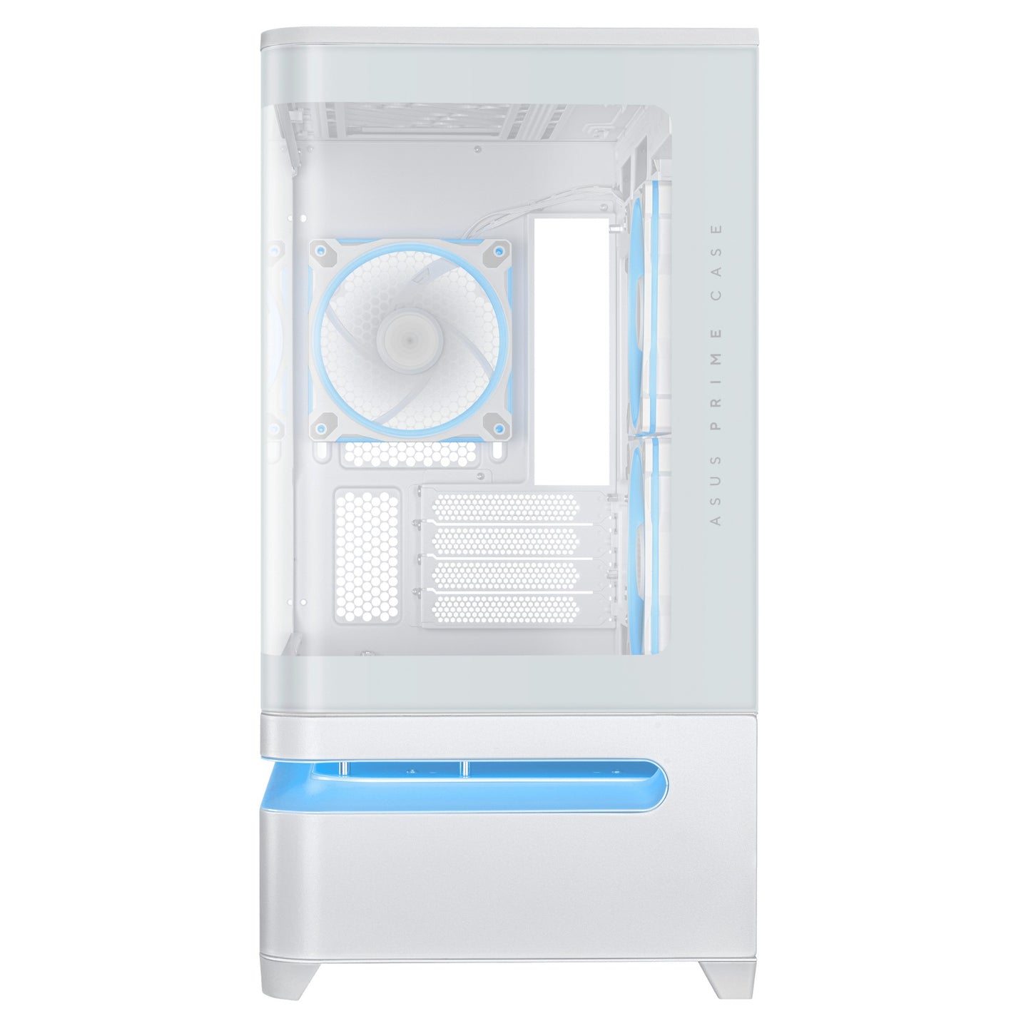ASUS PRIME AP202 ARGB Mini Tower White PC Case