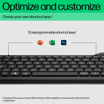 HP 460 Multi-Device Wireless Keyboard
