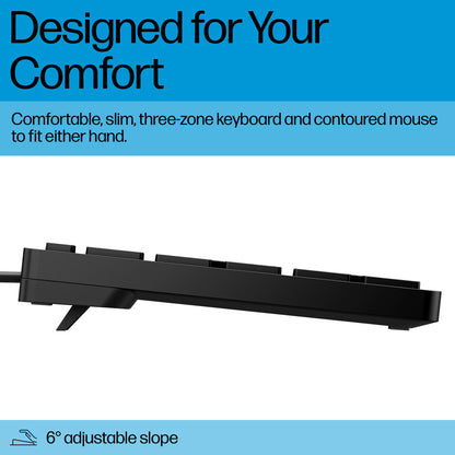 HP 320MK Wired Keyboard & Mouse Combo