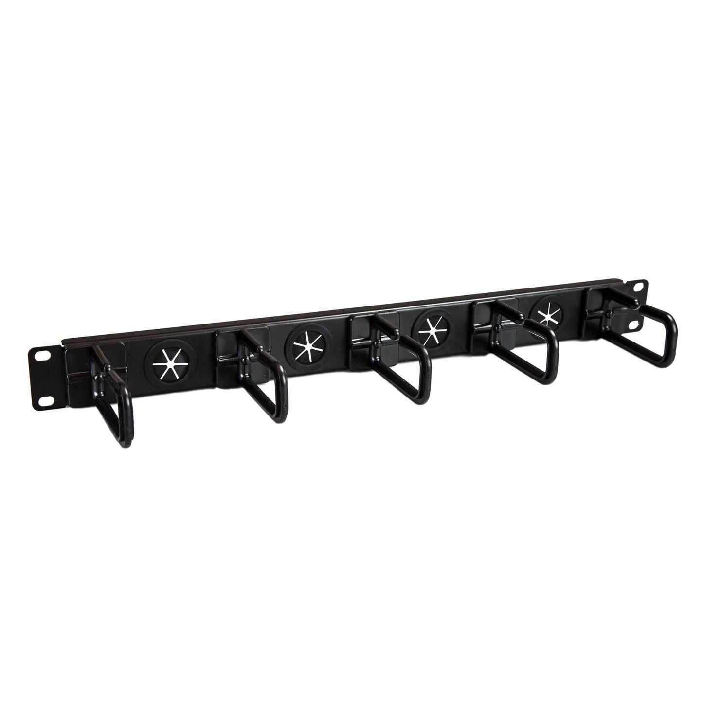 StarTech.com 1U 19" Cable Management Organizer - D Ring Hook Network/Server Rack