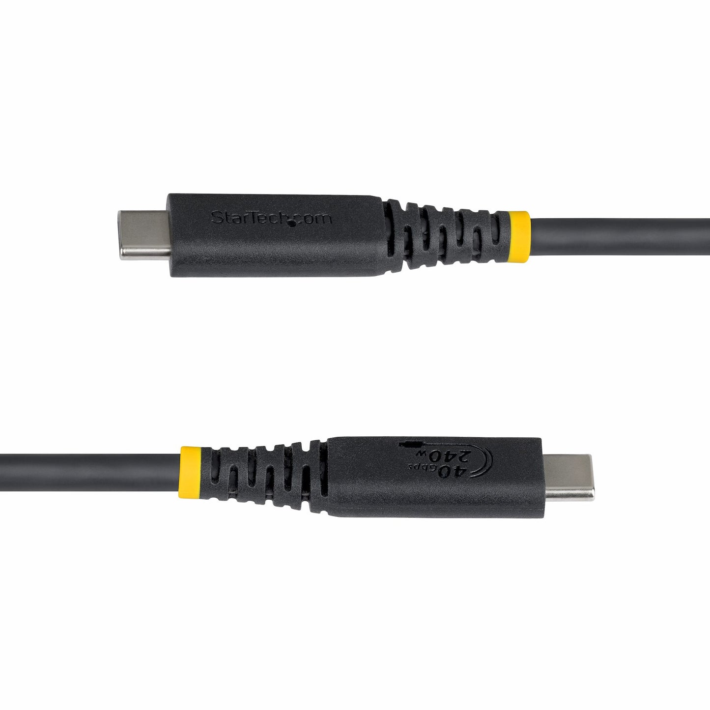 StarTech.com 1m (3ft) USB4 Cable, 40Gbps, USB-IF Certified USB-C Cable, 240W PD, 8K (Black)