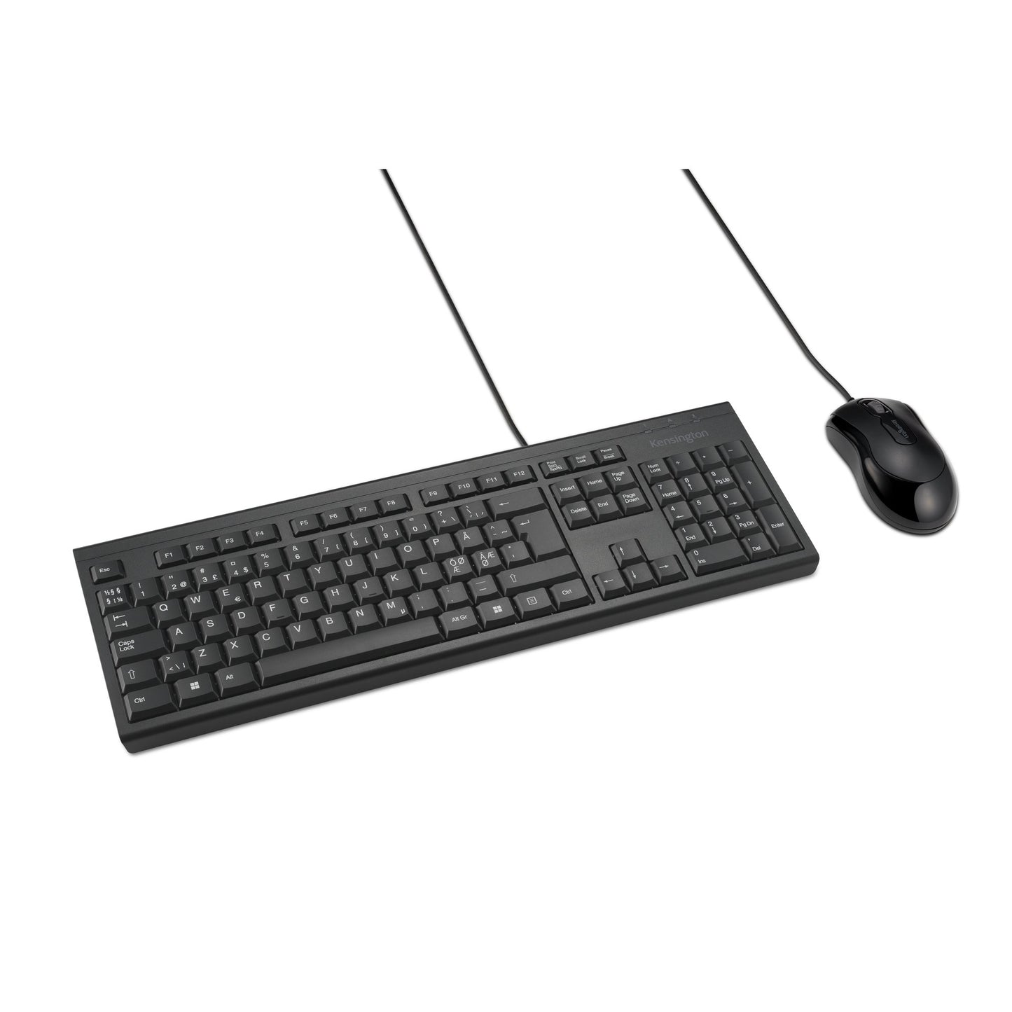 Kensington KM100 EQ Deskop Wired Keyboard & Mouse Combo
