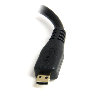 StarTech.com Micro HDMI to HDMI Adapter - 4K 30Hz Video - Durable High Speed Micro Cable