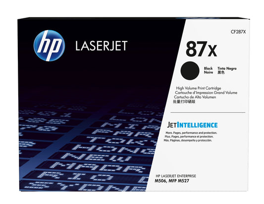 HP CF287X/87X Toner Cartridge (18K pages, HP LaserJet M 506)