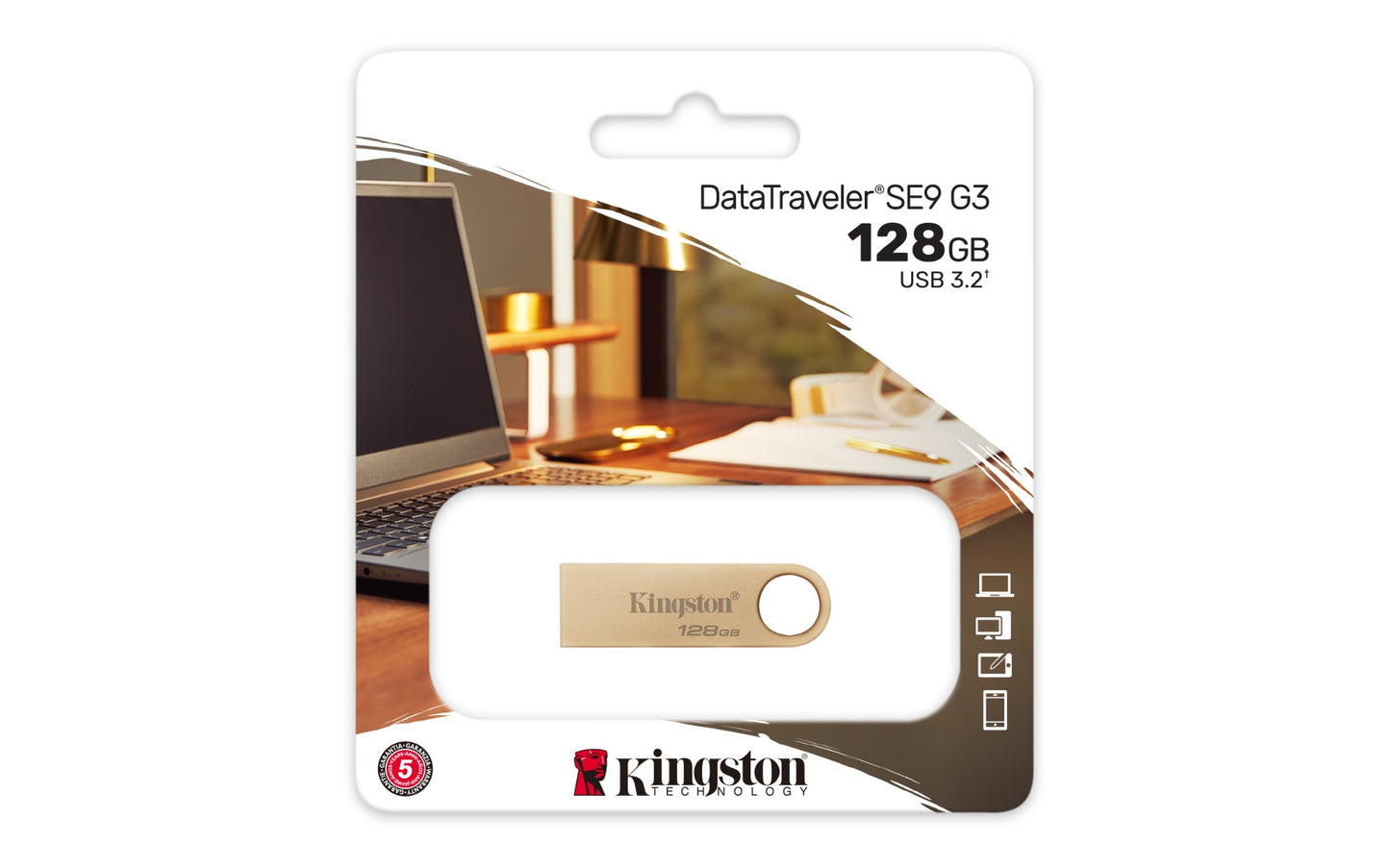 Kingston Technology DTSE9G3/128GB 128GB HDD