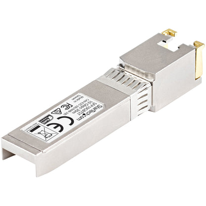 StarTech.com Cisco SFP-10GB-TC Compatible SFP+ Module - 10GBASE-T - SFP to RJ45 Cat6/Cat5e - 10GE Gigabit Ethernet SFP+ - RJ-45 30m - Cisco Firepower, ASR1000, ASR9000 Networking