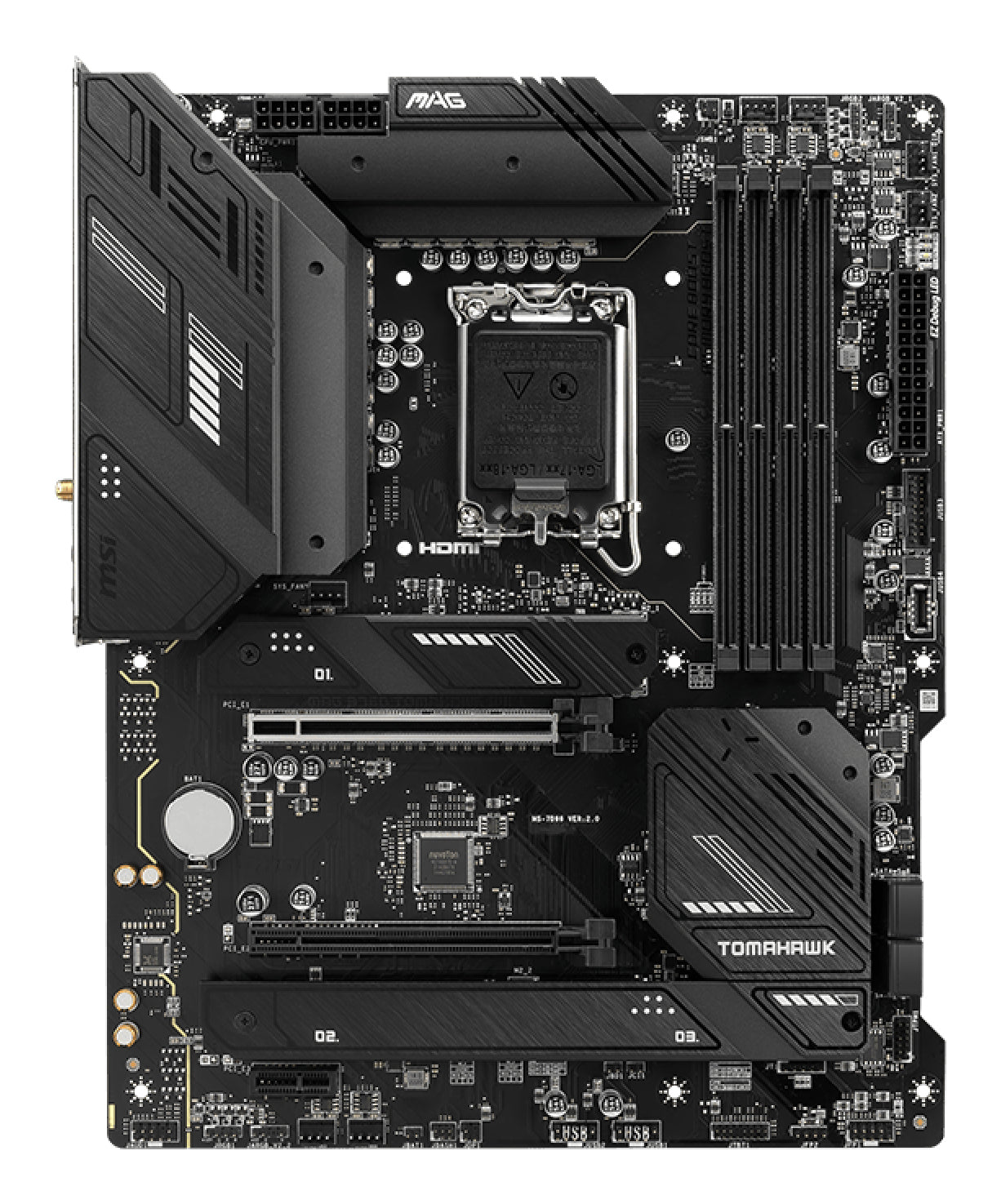 MSI MAG B760 TOMAHAWK WIFI motherboard Intel B760 LGA 1700 ATX